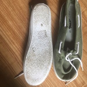 Rue 21 canvas slip ons